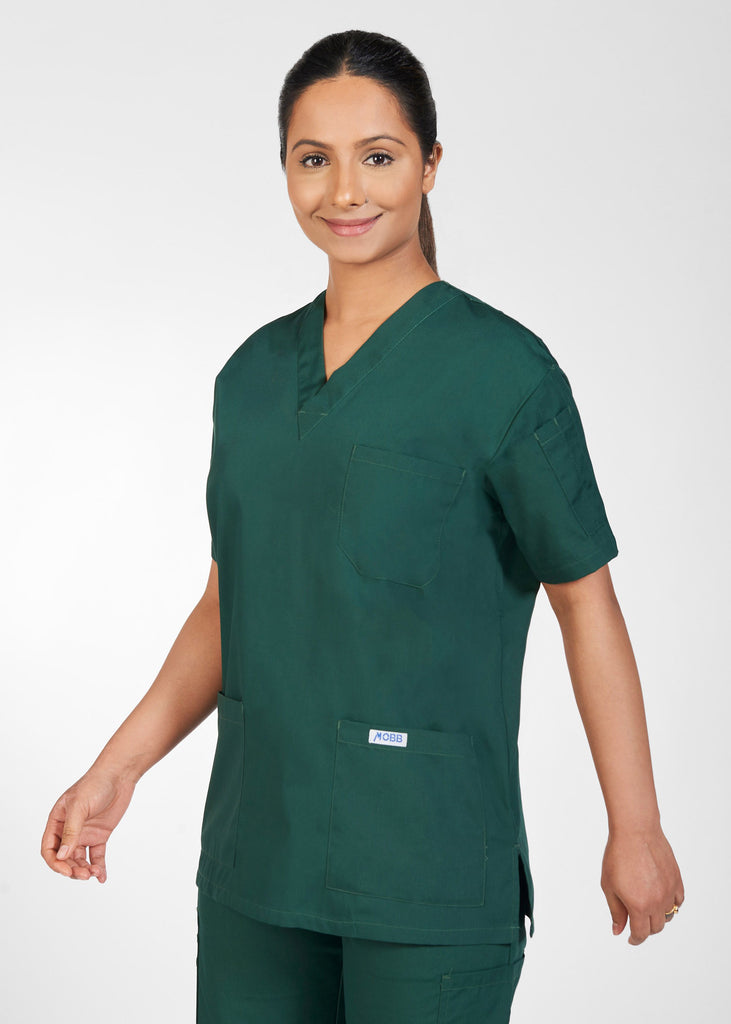 310T | Unisex V-Neck Scrub Top (2XL-5XL)