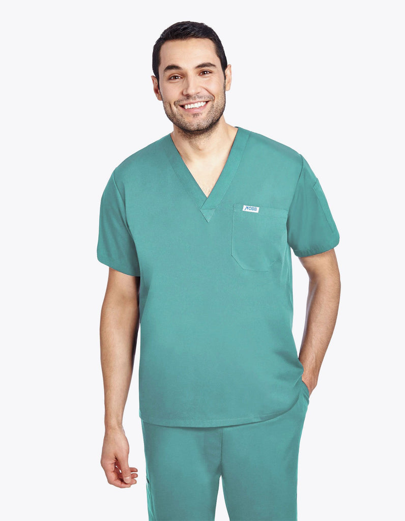 606T | Unisex V-Neck Scrub Top (2XL-5XL)