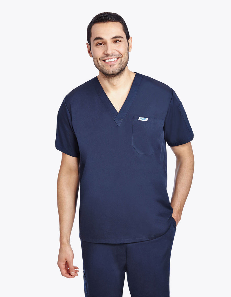 606T | Unisex V-Neck Scrub Top (XXS-XL)